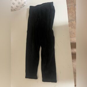 Flapdoodles Black velvet Pants